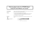 Obtaining digital audio from FPS2000 Digital (using the