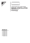 MANUEL D`INSTALLATION