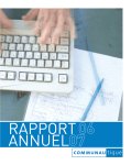 Rapport annuel 2006-2007 (pdf 6,3 Mo)
