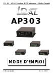 SP603 Manuel Francais V2 - ID-AL