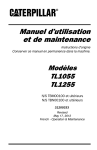 Manuel d`utilisation et de maintenance