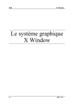 Le système graphique X Window