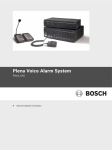 Plena Voice Alarm System