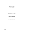 PROMAX-4 Manual