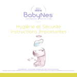 Instructions sur l`hygi&egrave;ne et la s&eacute;curit&eacute;