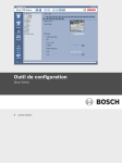 Outil de configuration - Bosch Security Systems