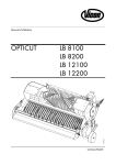 OPTICUT LB 8100 LB 8200 LB 12100 LB 12200