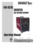186 AC/DC Operating Manual Inverter