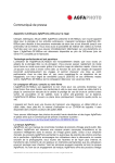 Communiqu&eacute; de presse