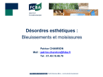 Désordres esthétiques