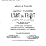 Samedi 24 janvier 2009 - La Gazette de l`Hôtel Drouot