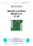 Module Lumières SM-IR-16-2 V1.00 - BEIER