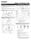 Display Installation Guide