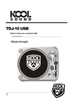 TDJ-10 USB - KARMA ITALIANA Srl