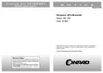Récepteur GPS Bluetooth - produktinfo.conrad.com