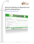 Manuel Utilisateur - Observatoire des For&ecirc;ts d`Afrique Centrale
