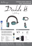 FT - Casque Double H Marron_Bleu - MICHALBMMB