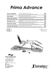 Prima Advance S1-2-3-4 – Type BF et B – Manuel – FR