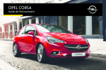 Opel Corsa Guide del`infotainment