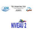 cours N2 - Club Subaquatique Islois