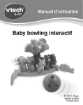 Baby bowling interactif