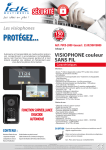 PVCO-2000 Visiophone 7 pouces couleur sans fil 11 07 2013