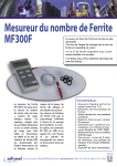 MF300F Mesureur du nombre de Ferrite