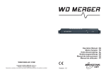LED WD MERGER - user manual V1,0