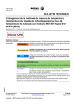 Changement de la m&eacute;thode de mesure de temp&eacute;rature sur moteurs