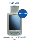 3 Gestion de votre Yakumo delta 300 GPS