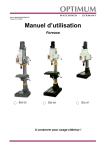 Manuel d`utilisation
