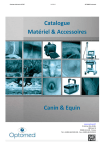 Catalogue Matériel & Accessoires Canin & Equin