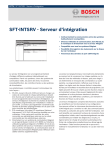 SFT‑INTSRV - Serveur d`intégration
