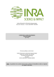 Institut National de la Recherche Agronomique Centre de