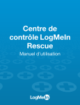 À propos du Centre de contrôle LogMeIn Rescue