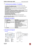 Guide de démarrage rapide - CBC Group