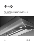 THE PROFESSIONAL ISLAND VENT HOOD