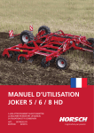 manuel d`utilisation joker 5 / 6 / 8 hd