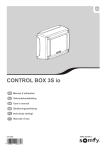 CONTROL BOX 3S io