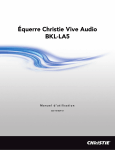 Équerre Christie Vive Audio BKL-LA5