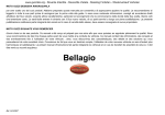 Bellagio - Manuel d`utilisation