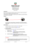 PHOTOCELLULE HL 2-35 MANUEL D`UTILISATION Version 07