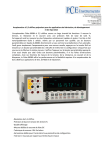 Amp&egrave;rem&egrave;tre &agrave; 5,5 chiffres polyvalent pour les
