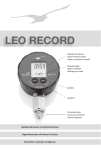 Betriebsanleitung LEO Record
