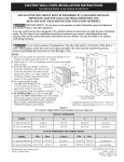 electric wall oven installation instructions