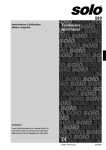 Tondeuses électriques - SOLO Kleinmotoren GmbH