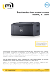 Imprimantes laser monochromes B1160 / B1160w