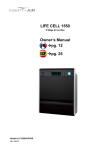 lian LIFE CELL 1550 Owner`s Manual &rarr;pg. 12 &rarr;pg - Asept