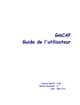 GmCAP Guide de l`utilisateur