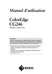 ColorEdge CG246 Manuel d`utilisation